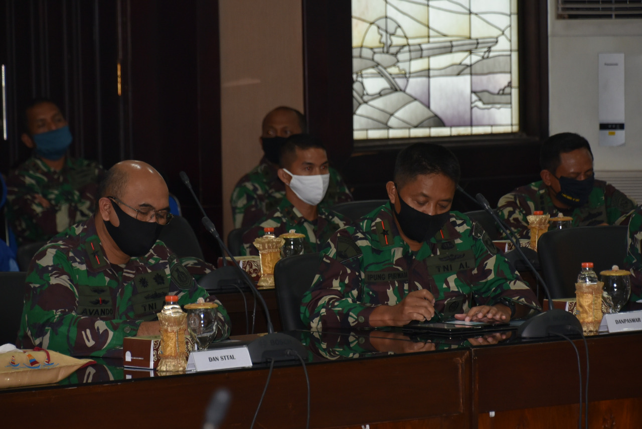 Komandan STTAL Hadiri  tatap muka Pangkotama TNI AL Wilayah Surabaya